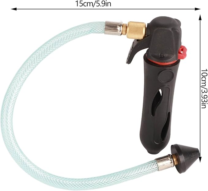 CO2 Cartridge Drain Gun Threaded Drain Gun Portable Threaded Drain Tool for Kitchen Sink, Basin, Toilet and Floor Drain