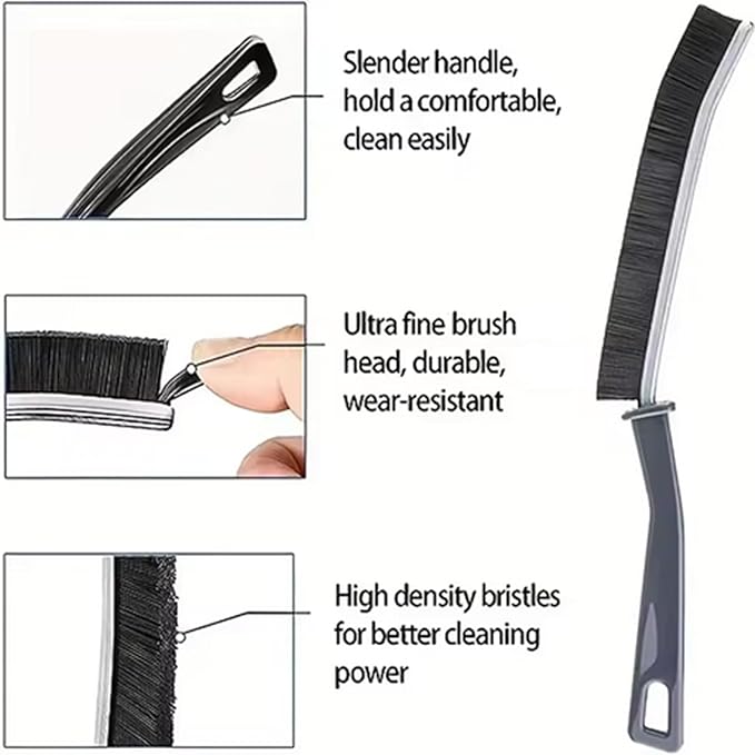 Crevice Cleaning Brush Window Tile Gap Brush Thin Slim Cleaning Brush for Home Kitchen Bathroom Tile Joints Crevice Cleaning Tools Supplies
