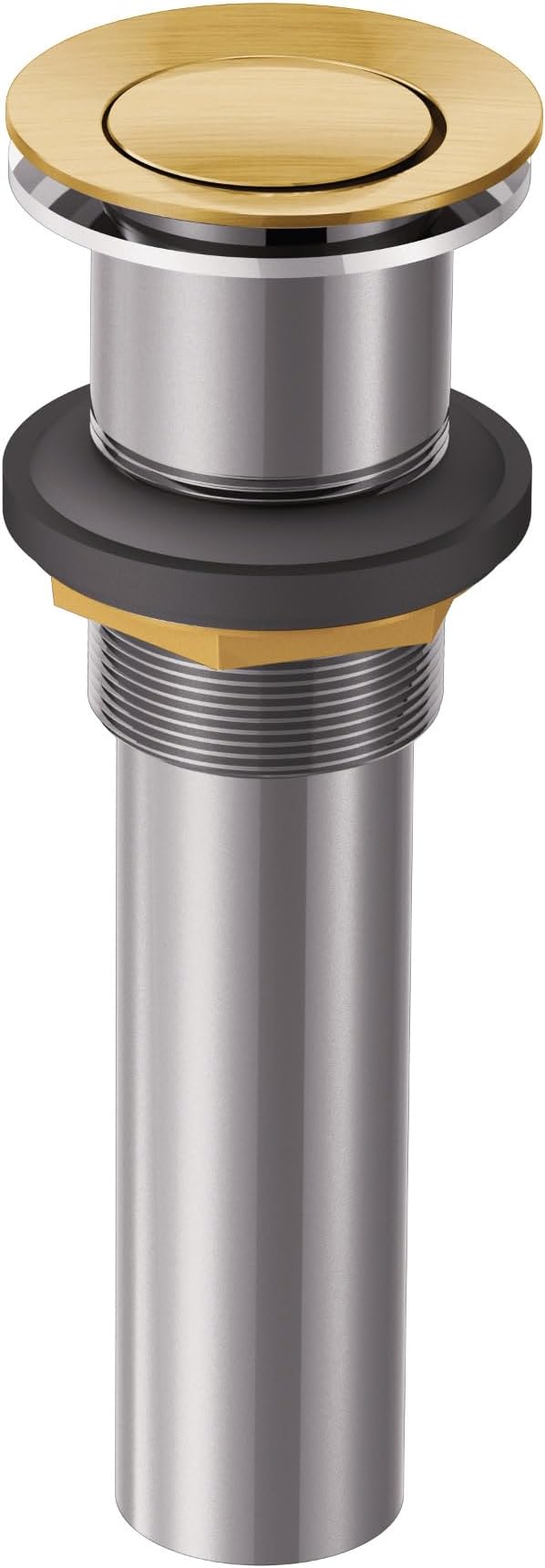 Moen 140780BG Bathroom Vessel Sink Pop-Up Drain Assembly, Brushed Gold