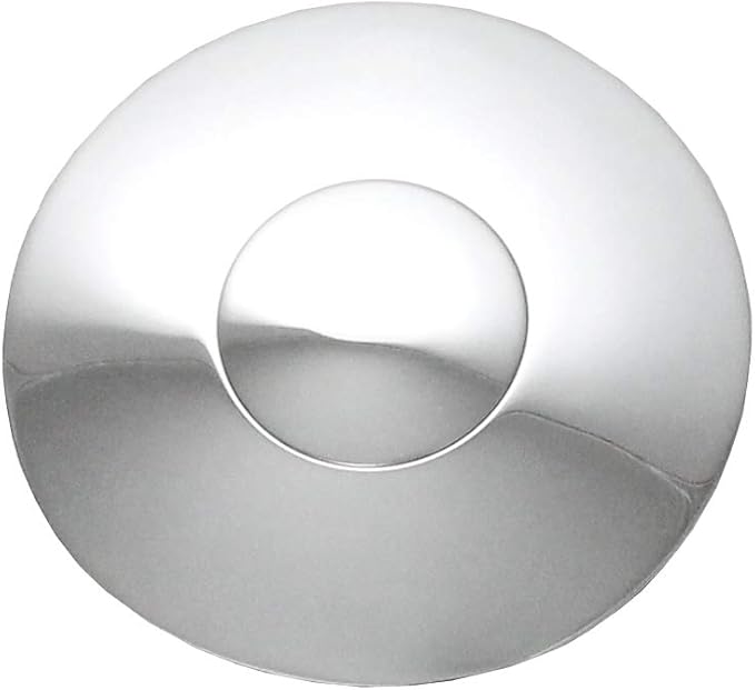 Keeney Universal Button Bathroom Sink Drain with Overflow, Polished Chrome