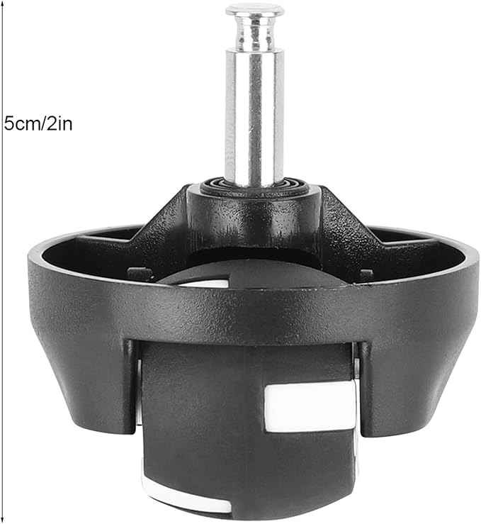 Robot Vacuum Universal Wheel, Vacuum Cleaner Roller Wheel Suitable for Eufy RoboVac 30, 15C, 30C, G30/Nova iHRV6-BLK