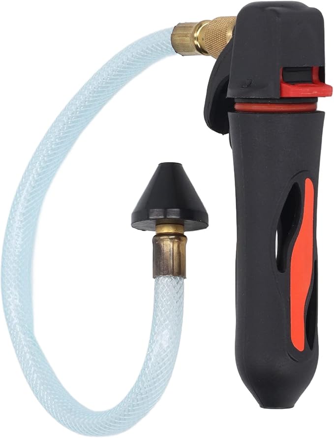 CO2 Cartridge Drain Gun Threaded Drain Gun Portable Threaded Drain Tool for Kitchen Sink, Basin, Toilet and Floor Drain