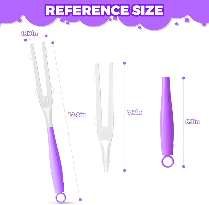 10PCS Duster Refills Folding Handles Set Compatible with Swiffer Dusters,Disposable Static Dust Removal Brush Handle for Dusting Electronics,Furniture,Blinds,Ceiling Fans (10, Purple)