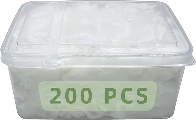 XMALL Disposable Residue Filtering Bag 200 PCS, Suitable For Collecting Garbage And Debris From Kitchen Sinks And Bathroom Drains To Prevent Blockages In Waterways, Kitchen Essentials Sink Filter Nets