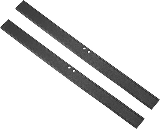uxcell 2Pcs 12 Inch Window Glass Shower Doors Replacement, Squeegee Rubber for Window Glass Shower Doors Tile Wall Cleaning, Black