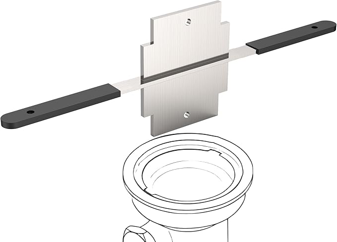 Waste Drain Tool for 3 Tier Sink in Commercial Kitchens, Fit Twist and Lever Waste Drains Drain Installation and Removal Tool
