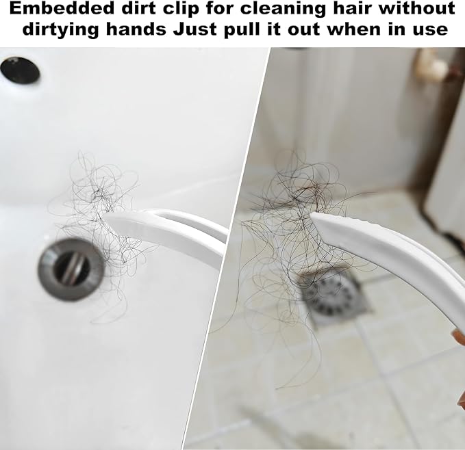 Stiff Bristle Brush - Hard Bristle Crevice Cleaning Brush Tools for Household, Kitchen, Bathroom, Window, Toilet, Corners, Multi Purpose Hard Bristle Brushes for Deep Cleaning Gap(2 pcs)
