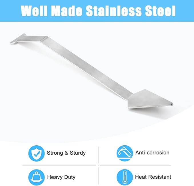 2-00-773850-10 Burn Pot Scraper Tool for Harman P68, XXV, P43, Advance, P61, P38, Accentra 52i & Insert, P61A, PC45, PF100, PB105 Pellet Stove Accessories, Cleaning Tool for Harman Pellet Stove