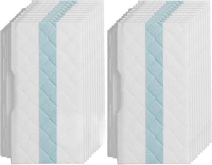 20 PCS Mop Pads Compatible with Shark Vacmop VM252 VM251 VM200 VM200C VM190 VM252C QM250 VM250 VC205 Vacuum Mops Refills for All Hard Floors