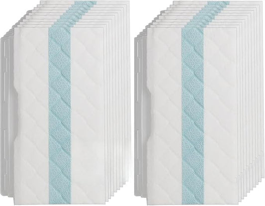 20 PCS Mop Pads Compatible with Shark Vacmop VM252 VM251 VM200 VM200C VM190 VM252C QM250 VM250 VC205 Vacuum Mops Refills for All Hard Floors