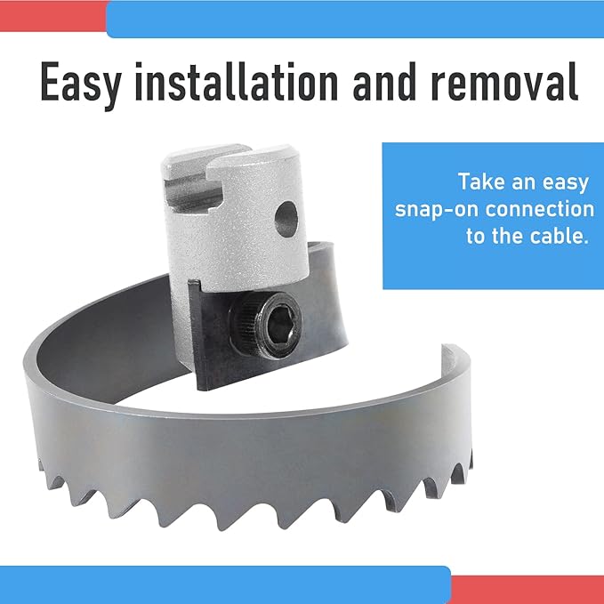 2" Spiral Cutter Fits for Ridgid K-50 K-400 K-3800 Drum/Sectional Machines for 63025 T-209