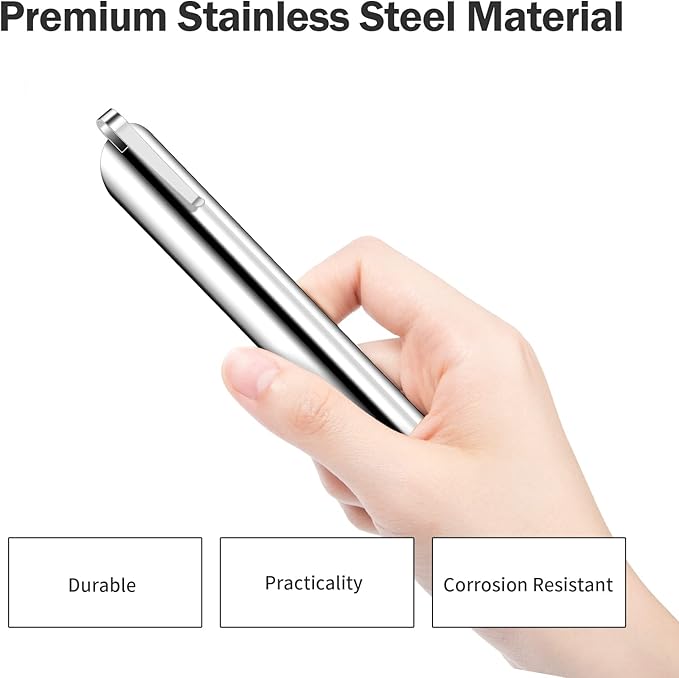 Restaurant Crumb Sweepers, Restaurant Crumb Cleaner, High Quality Stainless Steel Crumb Scraper, Crumber Tool for Waiters, Waitresses and Servers (2 PACK, Silver)