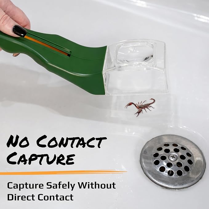 Carson BugView 5X Magnifying Glass Quick-Release Bug Catcher Indoor and Outdoor Tool for Kids or Adults (HU-10)