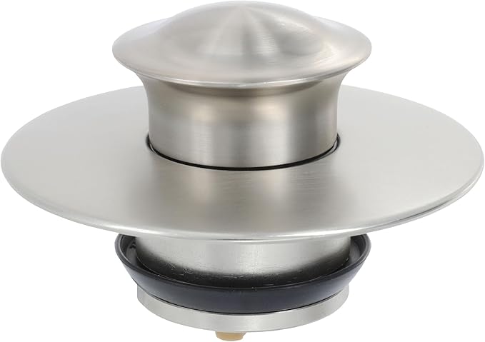 Danco EZ Drain Cover for Bathtub, Brushed Nickel, 10534