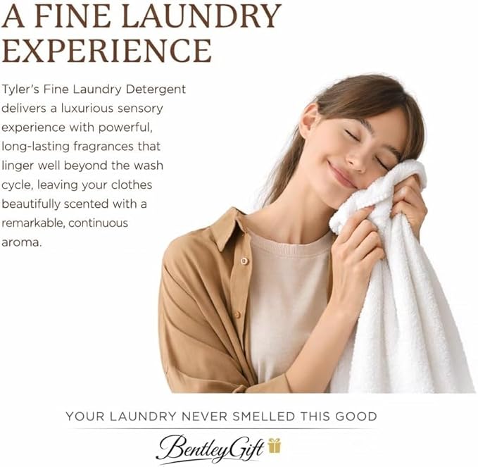 Tyler Candle Company High Maintenance Fine Laundry Detergent - 32 Fl Oz/with Glamorous Sachet Single Pouch