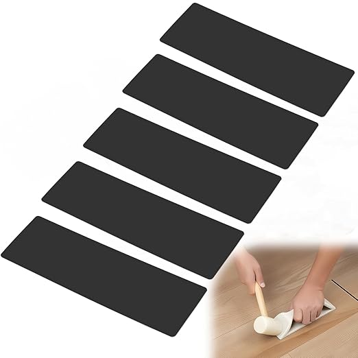 Pads for Floor Gap Fixer Tool, Violetfox 5 Pcs Sticky Pads for Plank Grabber Laminate Flooring Tools Replacement Pad for Wood Floor LVP Repair Kit (Sticky Pads)