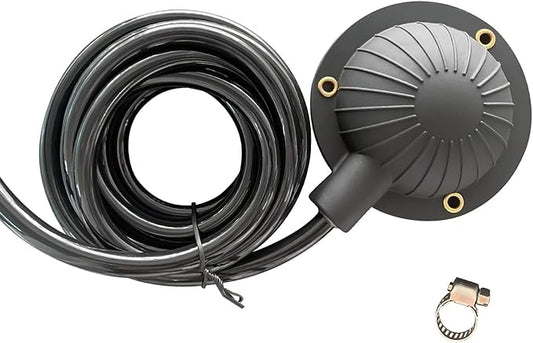 Air Foot Pedal, Huazu Air Foot Pedal Switch for Drain Cleaning Machines, With 8' Long Hose, Fits Ridgid K-400, K-380, K-3800, K750, K-7500, General, Spartan, Electric Eel, Trojan