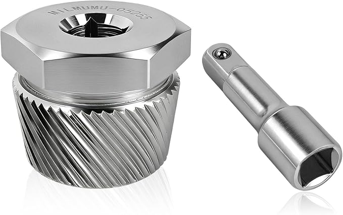 1.5" Tub Drain Extractor Removes Old Broken Stubborn and Rusted Drains with Ease Strong Grab Plumbing and Rusted Drains with Ease Strong Grab Plumbing（ M05255 1.5")-1PACK