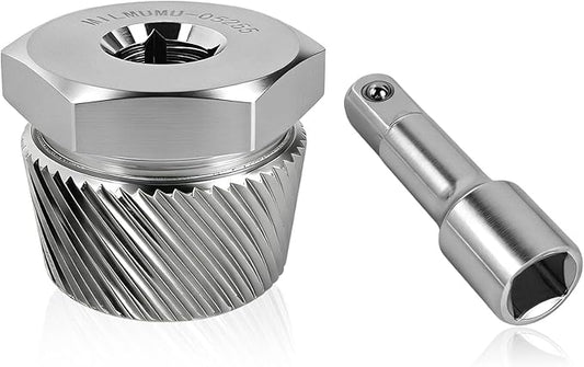 1.5" Tub Drain Extractor Removes Old Broken Stubborn and Rusted Drains with Ease Strong Grab Plumbing and Rusted Drains with Ease Strong Grab Plumbing（ M05255 1.5")-1PACK