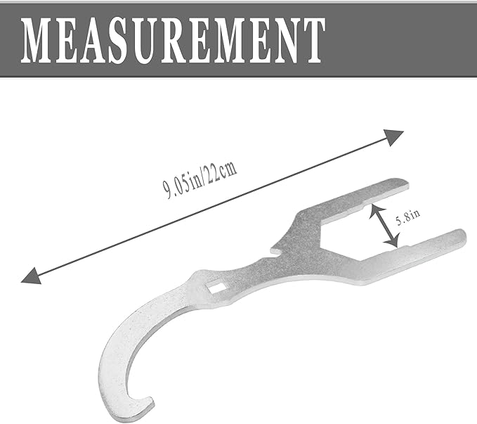 3845 Sink Drain Wrench with Removal Tool