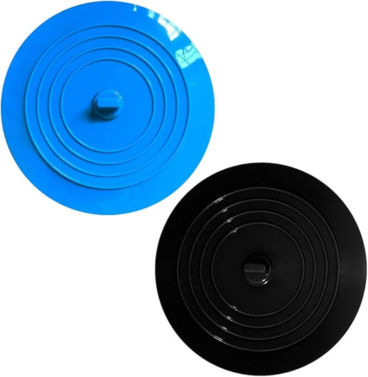 2PCS Kitchen Sink Stoppers, Universal Drain Plug, 6.0 Inch Silicone Sink Drain Stopper, Sink Drain Cover, Sink Drain Plug, Sink Water Stopper, Bathtub Stopper