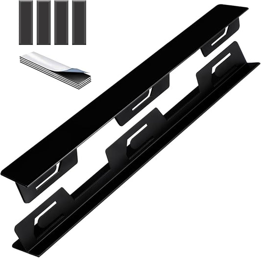 Stove Gap Covers Stainless Steel, 2PCS Anti-slip Not Sharp 13.8"~27.6" Adjustable Oven Gap Filler for Counter, Stove Guards Effectively Protect Cooktop Trim Kit Suitable(13.8"~27.6" for even 2)