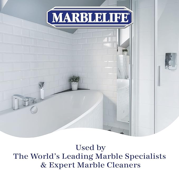 Marblelife Tile & Grout Cleaner - Tile and Grout Cleaner for Floors, Pools, Bathroom Shower, Bath & Other Surfaces, Safe & Effective, 32oz Spray