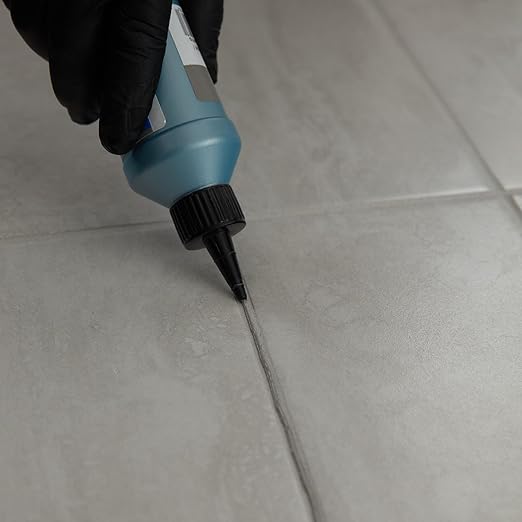 MAPEI UltraCare Grout Refresh, Universal Grout Colorant & Sealer, 8 oz Bottle – Easy Grout Restoration & Protection, 5009 Gray