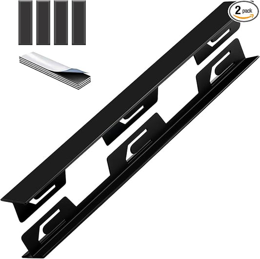Stove Gap Covers Stainless Steel, 2PCS Anti-slip Not Sharp 16.5“~33” Adjustable Oven Gap Filler for Counter, Stove Guards Effectively Protect Cooktop Trim Kit Suitable for Even Surface