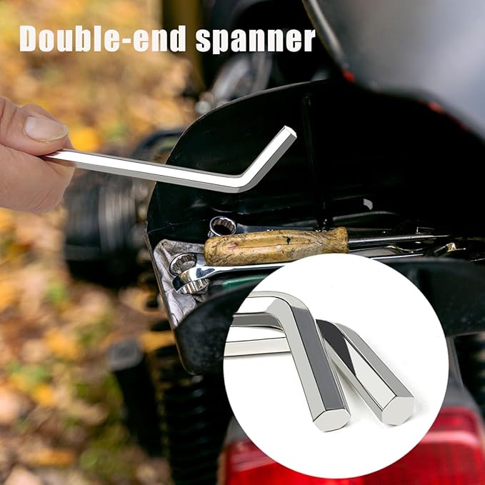 2 Pcs Garbage Disposal Wrench, Garbage Disposal Allen Wrench Tool Compatible with InSinkErator Garbage Disposal for Unjam Kitchen Sink Food Garbage Disposal Garbage Disposal Repair