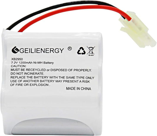 XB2950 Battery Pack 7.2V 1200mAh Battery Compatible with Shark XB2950 V2950 V2950A V2945Z V2945 Floor & Carpet Sweeper(1 Pack)