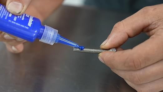 Permatex 24010 Medium Strength Threadlocker Blue Gel, 10 g Gel Twist Applicator