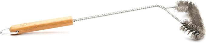 Outset QV49 Collection 3-in-1, 1 EA, Verde Triangular Grill Brush