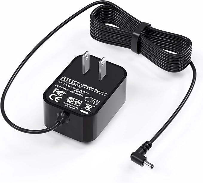 Charger for Shark Vacmop VM200 VM190 VM20026 VC200 UM200 UM205 VC205 Series 10.8V Li-ion Battery Pro Cordless Hard Floor Vacuum Mop - 5.5 * 2.5 (Not Applicable to Versions After 2025)