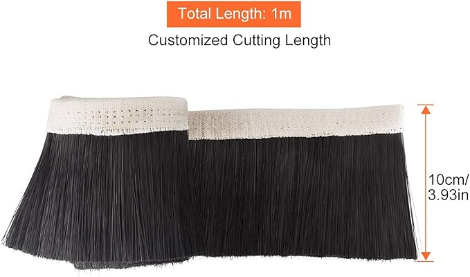 100mm Dust Shoe Brush, STARVAST CNC Vacuum Brush for Vacuum Cleaner Engraving Machine Dust Cover Work on CNC Router Spindle Motor