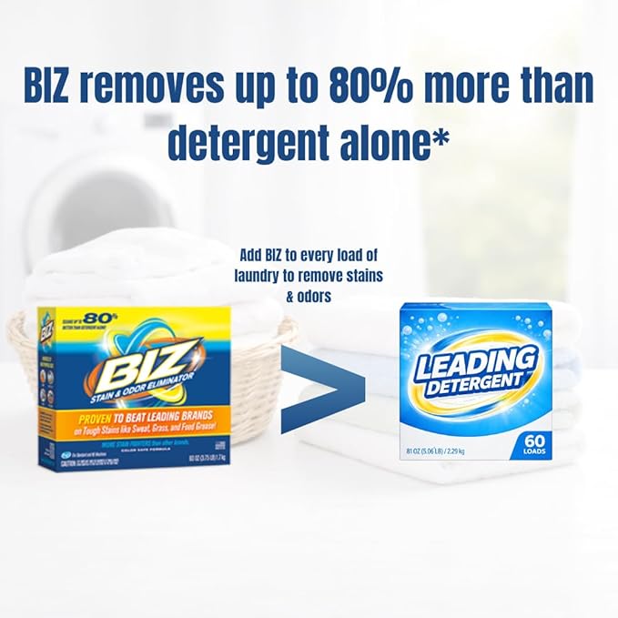 BIZ Powder 60 Oz. (Pack of 2)