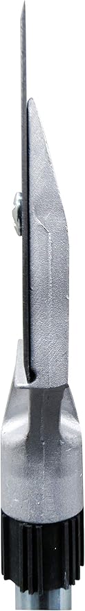 Red Devil 2108 Long Handle Heavy Duty Floor Scraper with 4-Inch Double Edge Steel Blade, Cushioned Grip Handle for Tile, Linoleum, and Carpet Removal