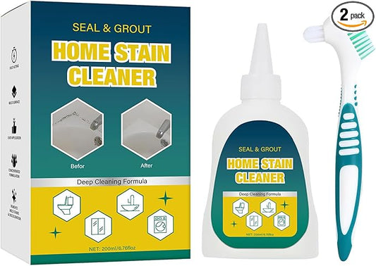 Home Stain Cleaner, 7 OZ Fast-Acting All-Purpose Deep Cleaning Gel for Bathroom, Kitchen, Laundry & Room, For Targets Tile Gaps, Washing Machine Seals, Fridge Rubber, Wall & Shower Stains