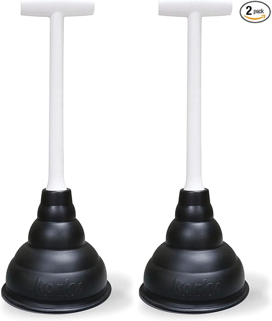 Korky 94-4A Beehive Mini Sink and Drain Plunger (Pack of 2)