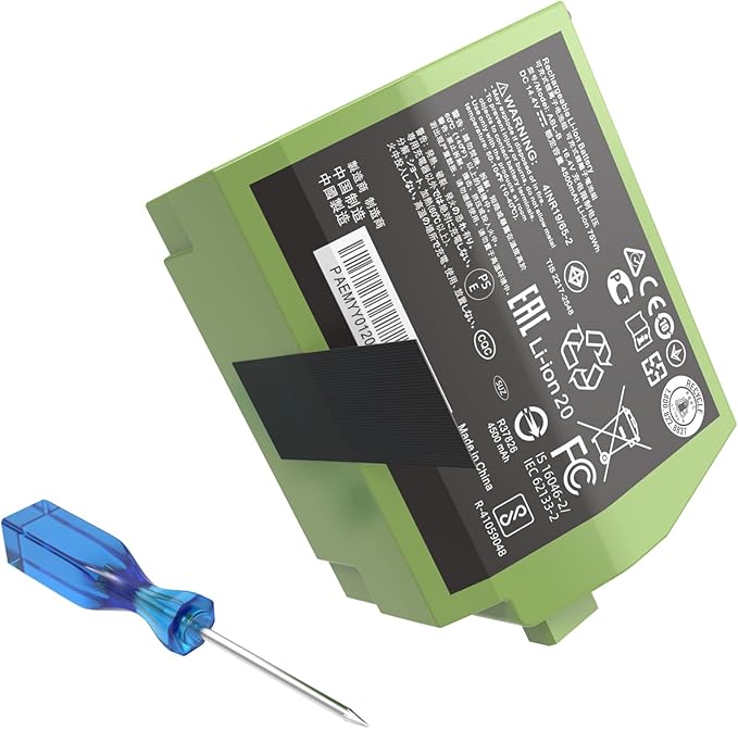 for Roomba S9 Plus Battery Replacement, ABL-B Li-ion Batteria Compatible with iRobot S9+ 9150 9550 S955020 S955880 Vacuum Cleaners High Capacity 4500mAh