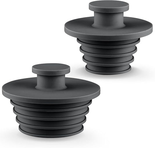 Aluvor Bathtub Stopper 2pcs Sink Stopper Tub Plug Bathroom Shower Drain Plug Silicone Bathtub Drain Plug Tub Drain Stopper Washbasin Stopper
