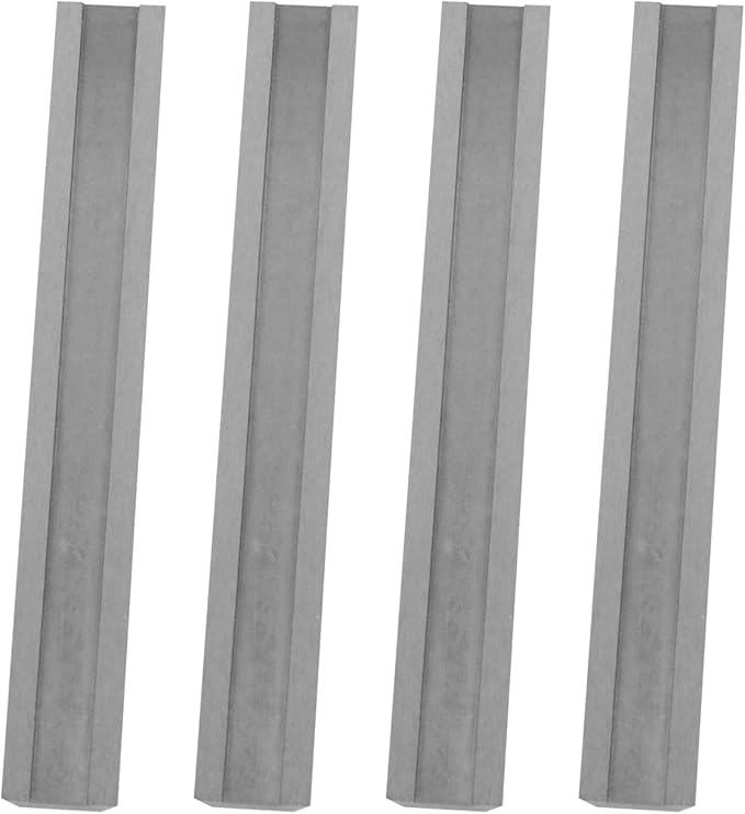 2.5" Carbide Paint Scraper Blades, Double-Edged Reversible Replacement Tungsten Steel Blades, Fit for 2.5in scraper, for Removing Paint, Wood, Glue and Grout - 4pcs