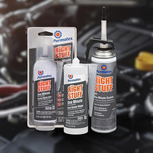 Permatex 85144 The Right Stuff Grey Gasket Maker, 7.5 oz.