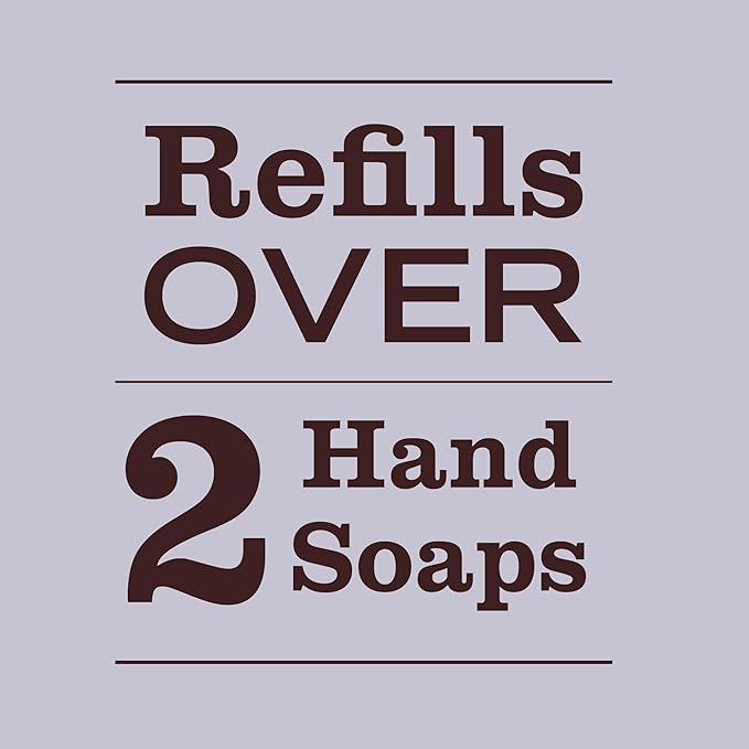 MRS. MEYER'S CLEAN DAY Hand Soap Refill, Lemon Verbena Scent, 33 Fl Oz Bottle
