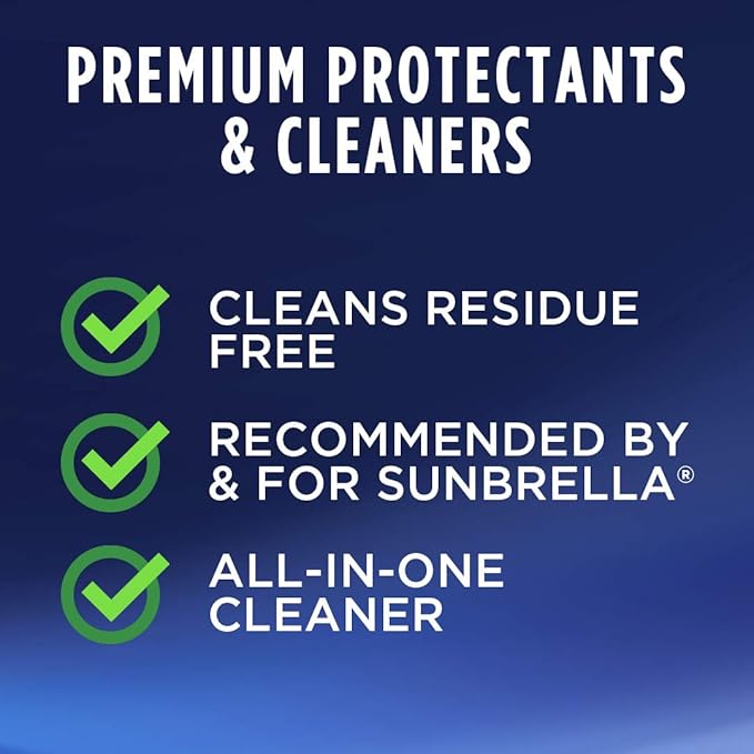 303 Products Marine Multi-Surface Cleaner, Boat Cleaner Spray for Vinyl, Canvas & Upholstery – Removes Dirt & Grime, Sunbrella Recommended, 32 oz