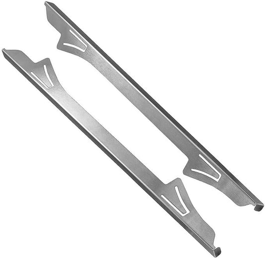 25” Stainless Steel Countertop Oven Gap Filler – Covers Space Between Stove and Countertop – Heat-Resistant, Easy to Clean (Set of 2)