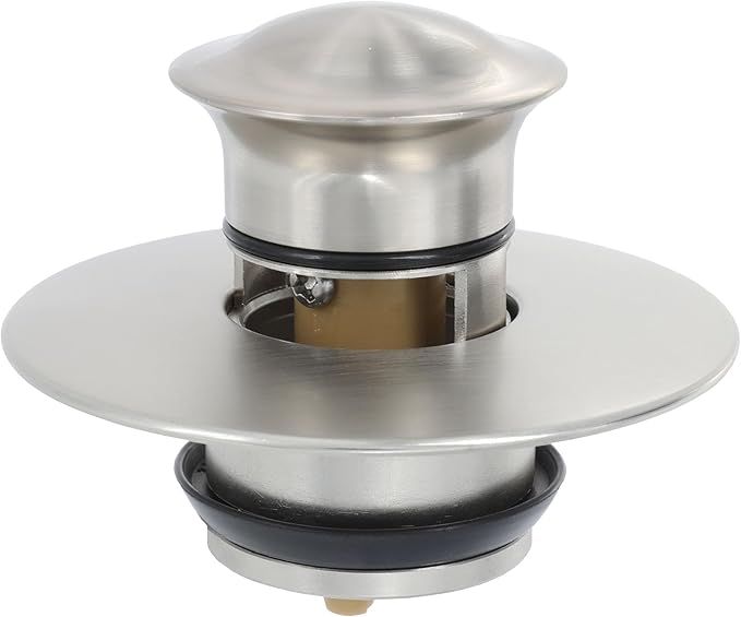 Danco EZ Drain Cover for Bathtub, Brushed Nickel, 10534