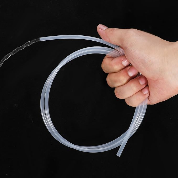 5 Pcs Refrigerator Cleaning Kit Flexible Refrigerator Feeding Scrub Tube Brush Extra Long Pipe Slim Cleaner Tool with Hose Syringe Shovel Plug Rod for Ice Maker Dispenser