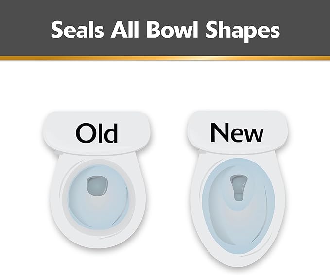 Korky BeehiveMAX Heavy Duty Toilet Plunger - Seals All Bowl Shapes – Powerful Clog Removal, Pack of 8