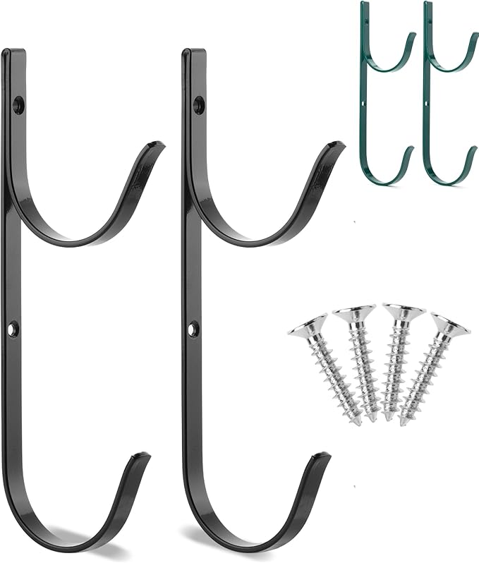 UNCO Pool Pole Hanger - 2 Pack, Pool Equipment Hooks for Poles and Hose, Accessories